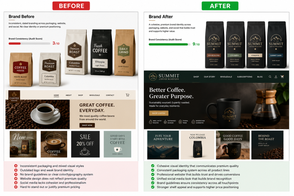 Client 10 before and after